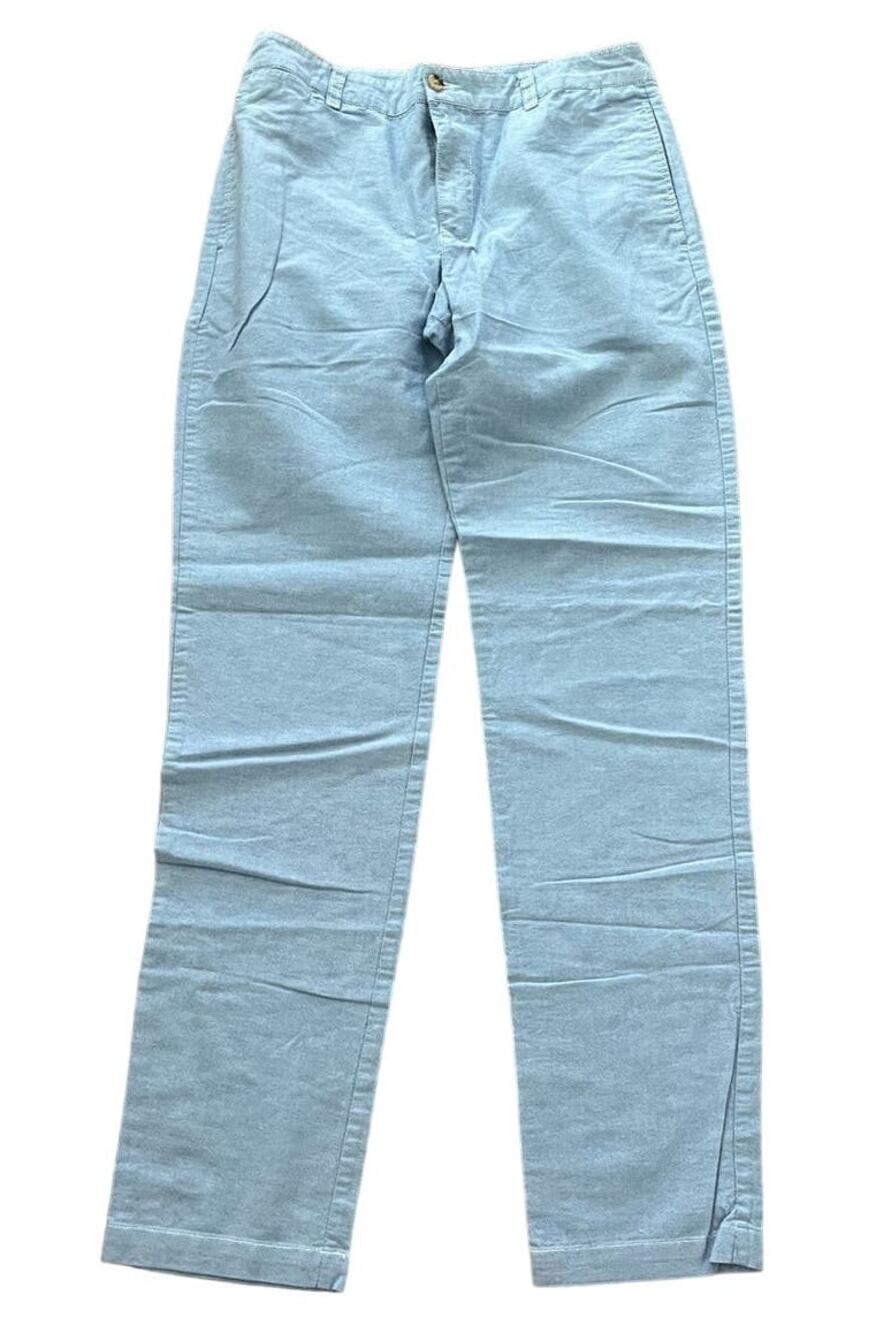 Polo Ralph Lauren Boys Blue Chambray Preppy Pants-Size 20
